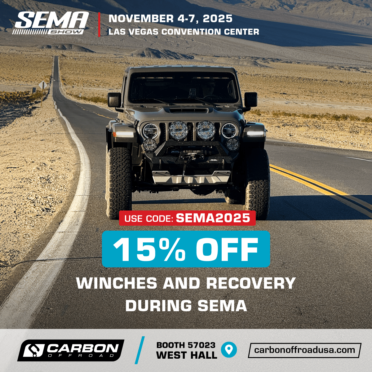 SEMA 2025 - Carbon Offroad USA