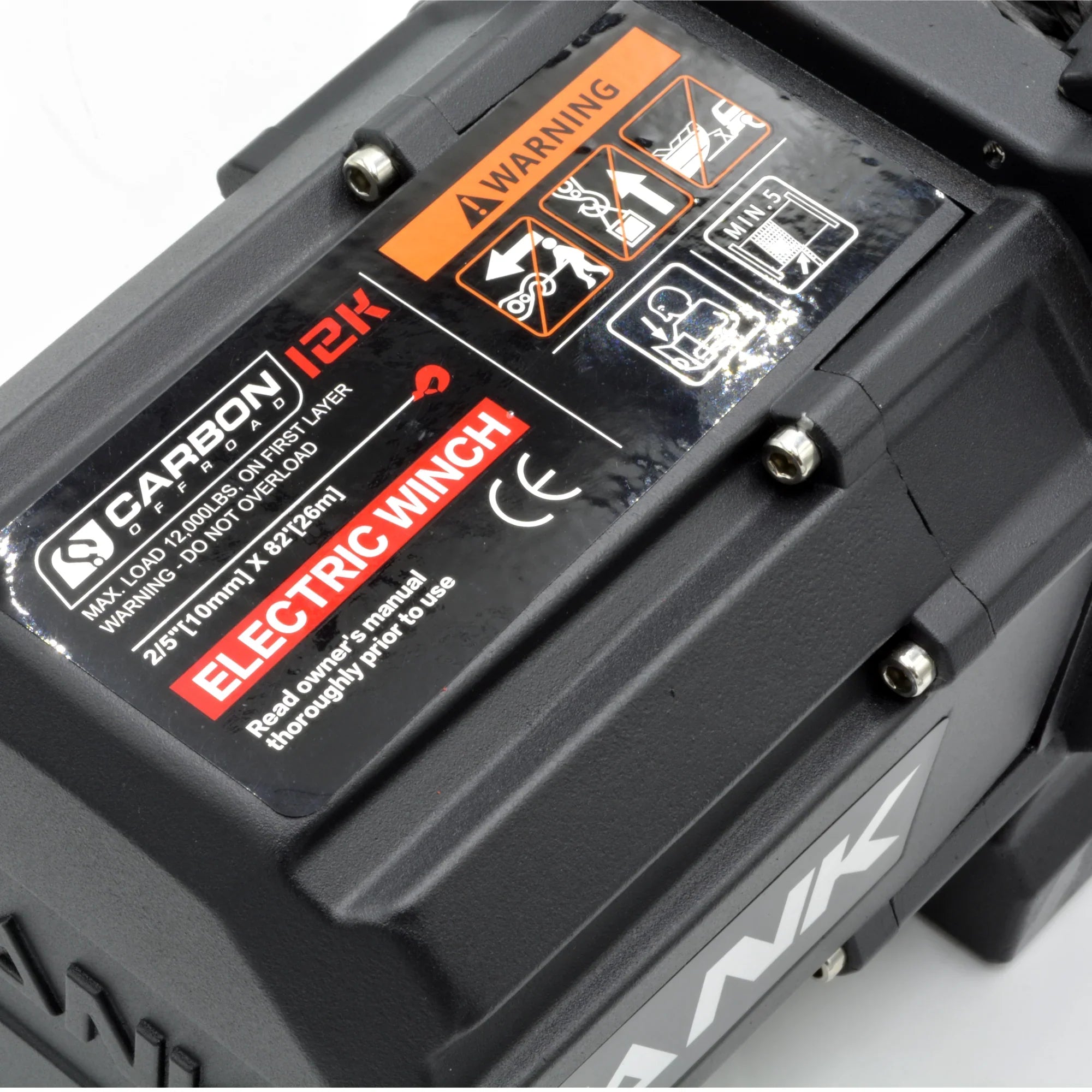 Image of Carbon TANK - 15000lb Winch 12V