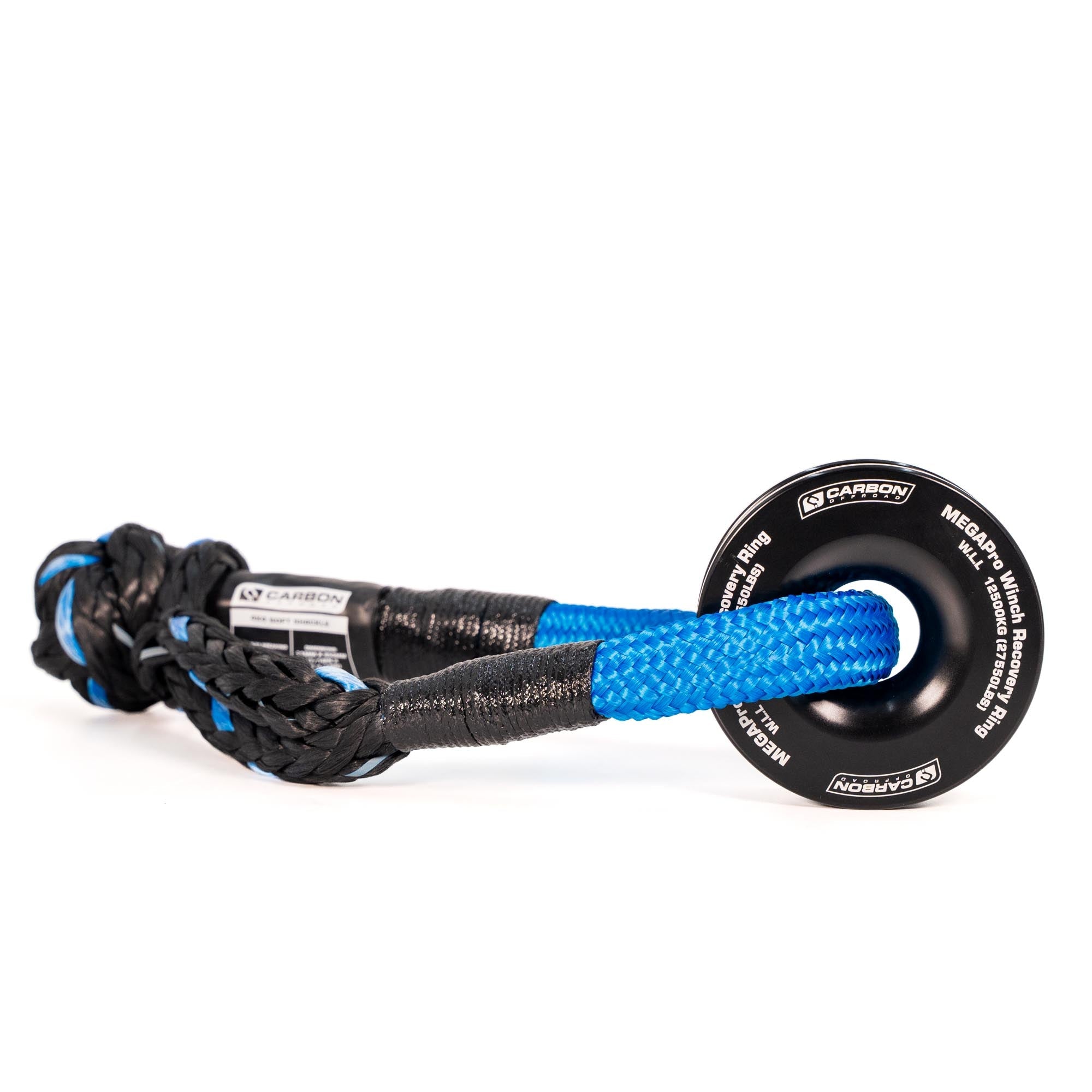 Image of Carbon Offroad Recovery Ring and Soft Shackle Combo