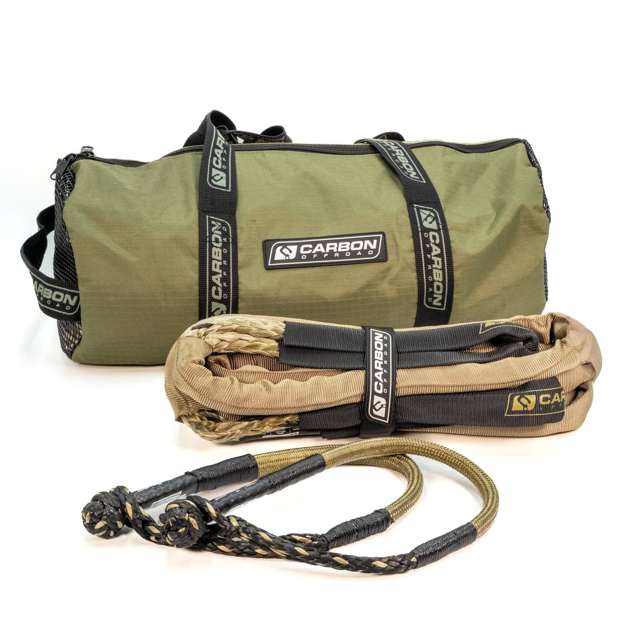 Image of TAC Small Vehicle All Purpose Recovery Rope And Soft Shackle Combo