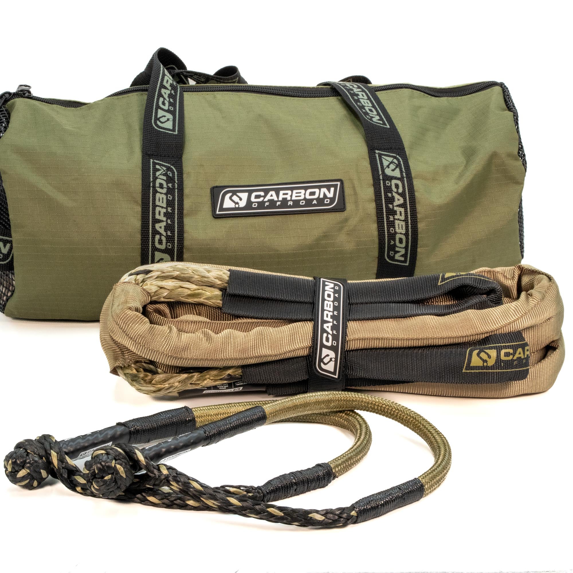 Image of TAC Small Vehicle All Purpose Recovery Rope And Soft Shackle Combo