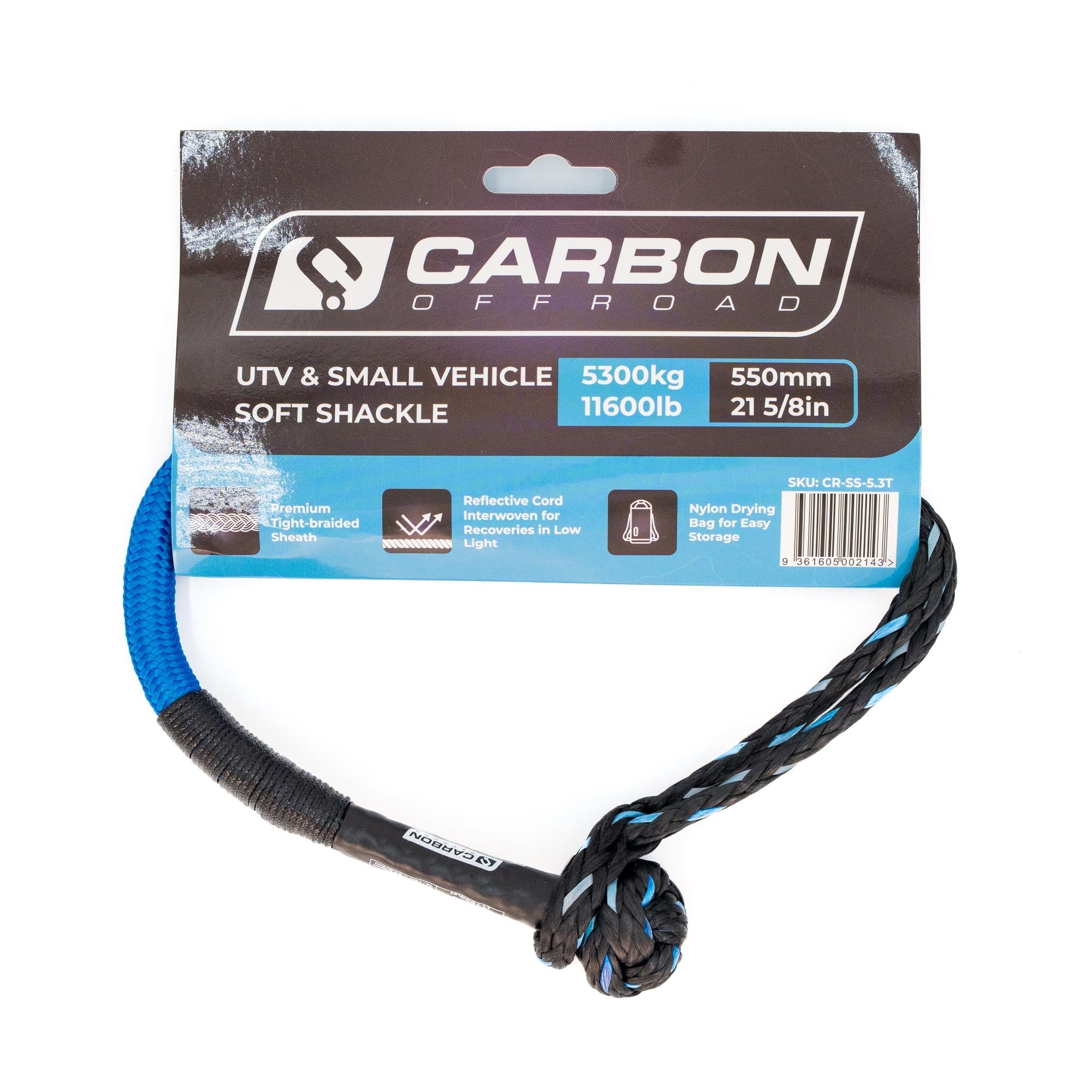 Image of Carbon Offroad UTV & Small Vehicle Soft Shackle
