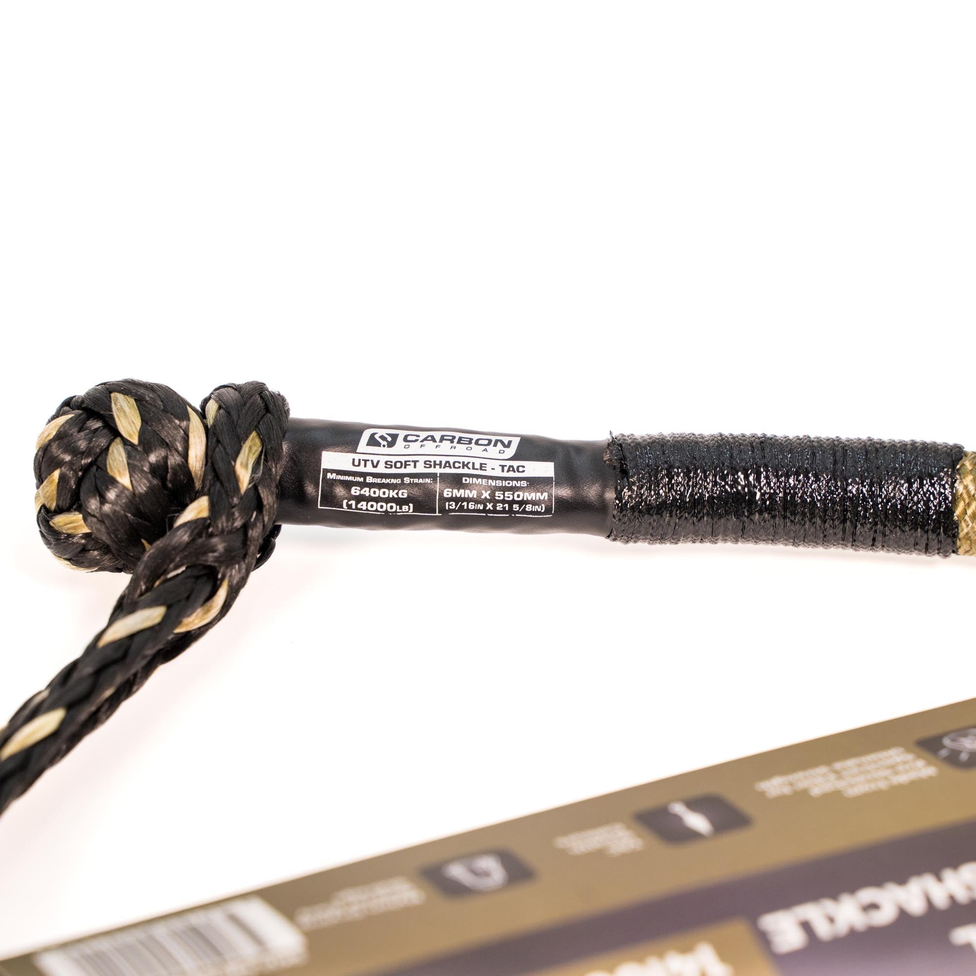 Image of Carbon Offroad Tactical UTV & Small Vehicle Soft Shackle