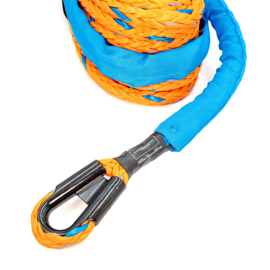 High-Vis Large Vehicle Winch Extension Rope – Carbon Offroad USA