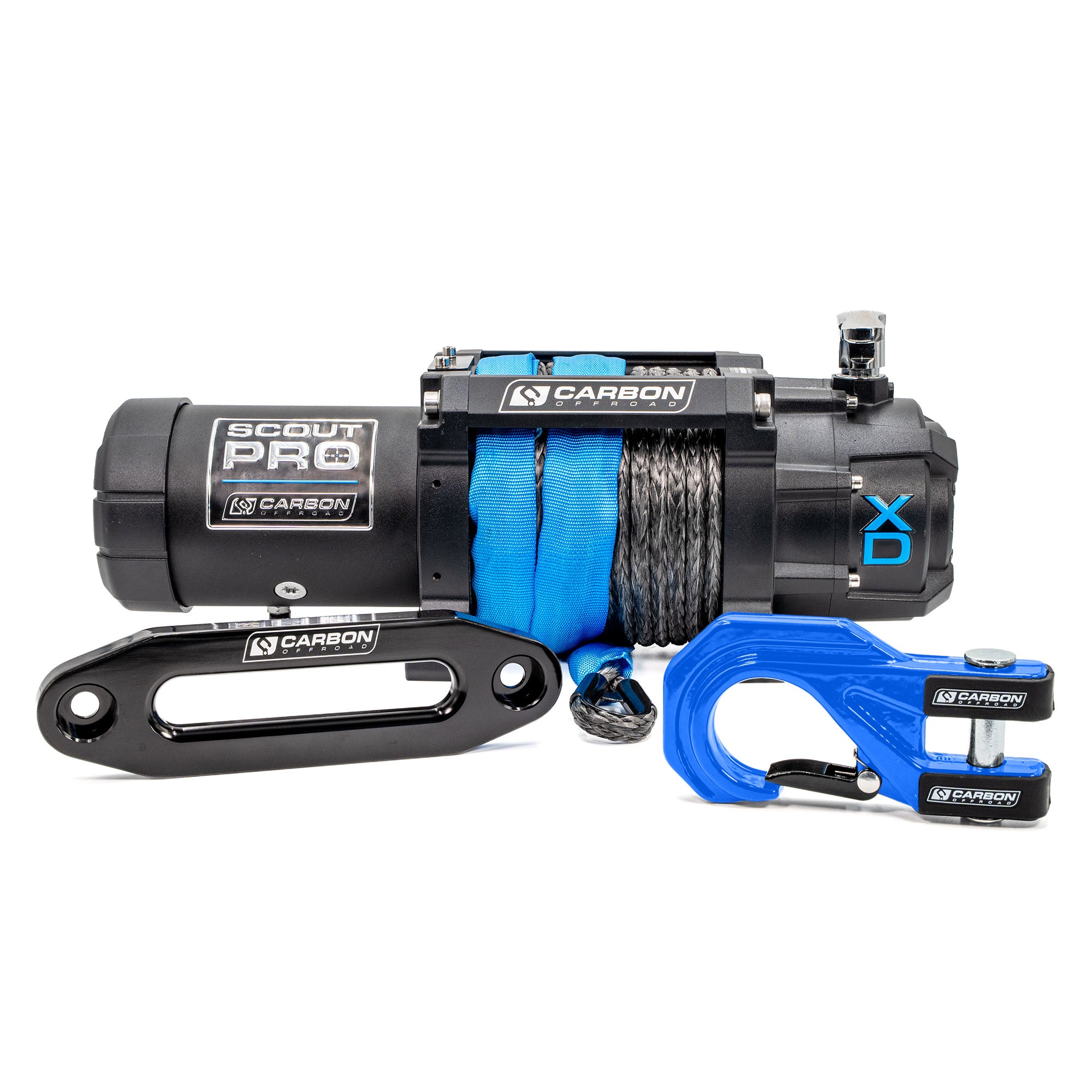 Image of Carbon Offroad - RS9-S 9000lb Short Drum Winch