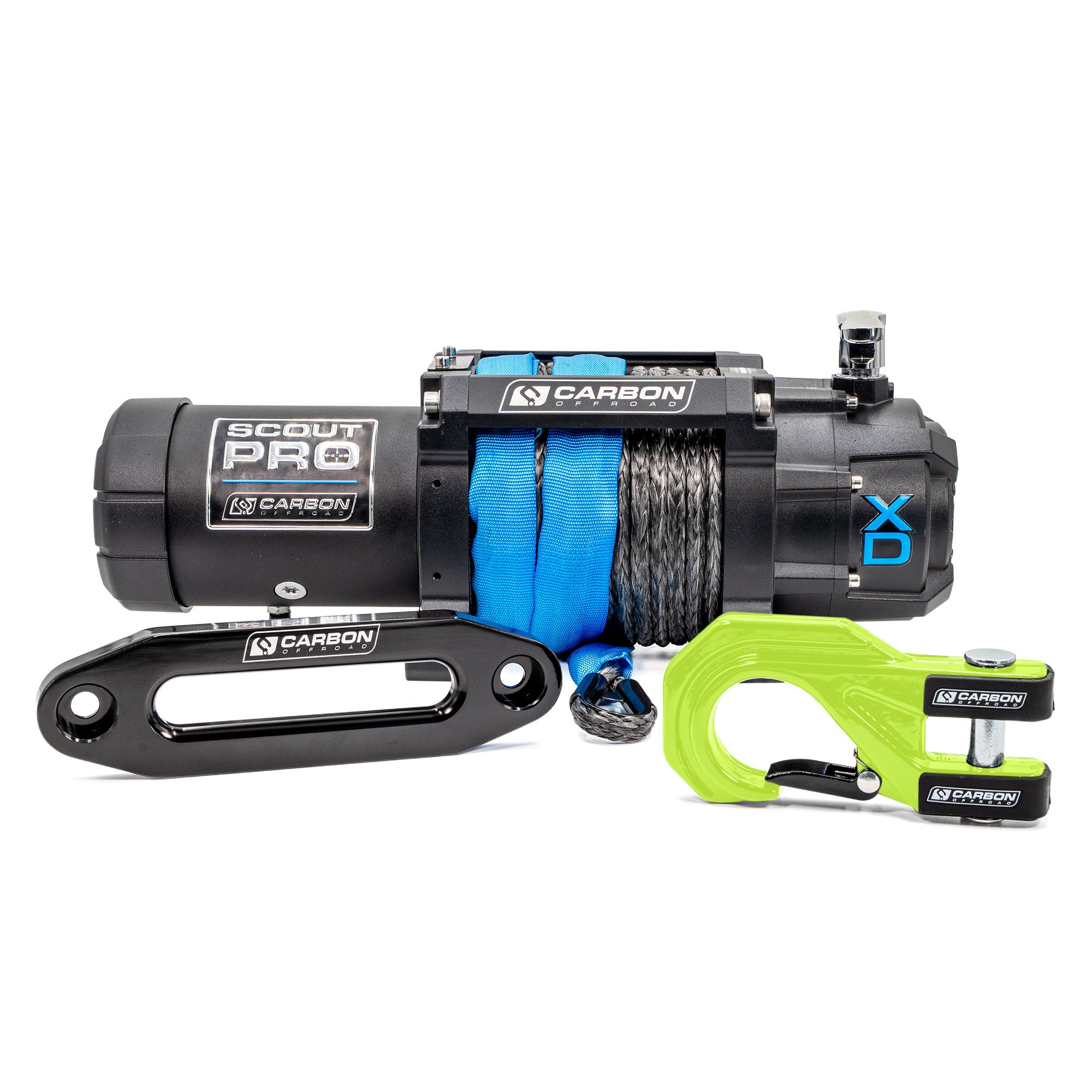 Image of Carbon Offroad - RS9-S 9000lb Short Drum Winch