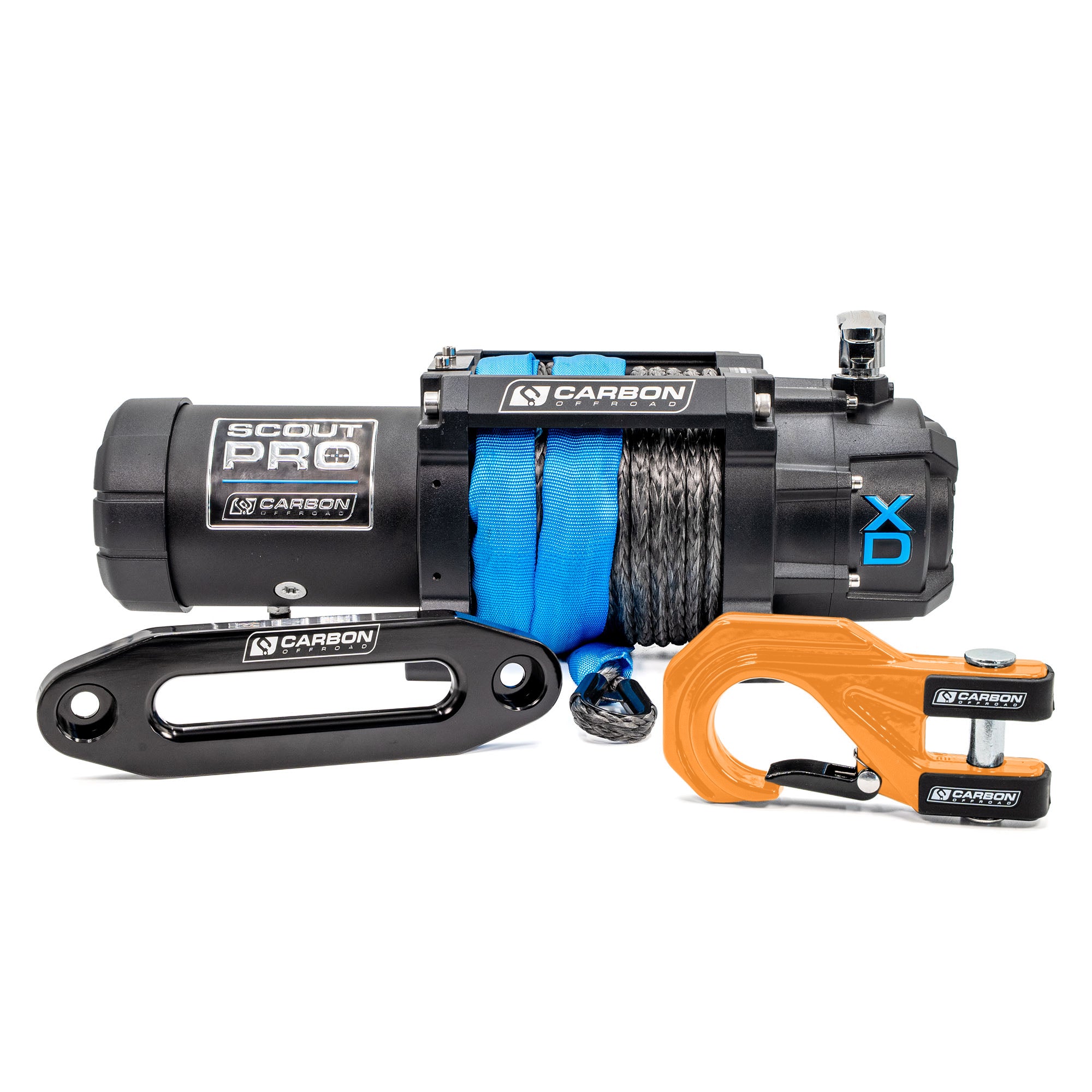 Image of Carbon Offroad - RS9-S 9000lb Short Drum Winch