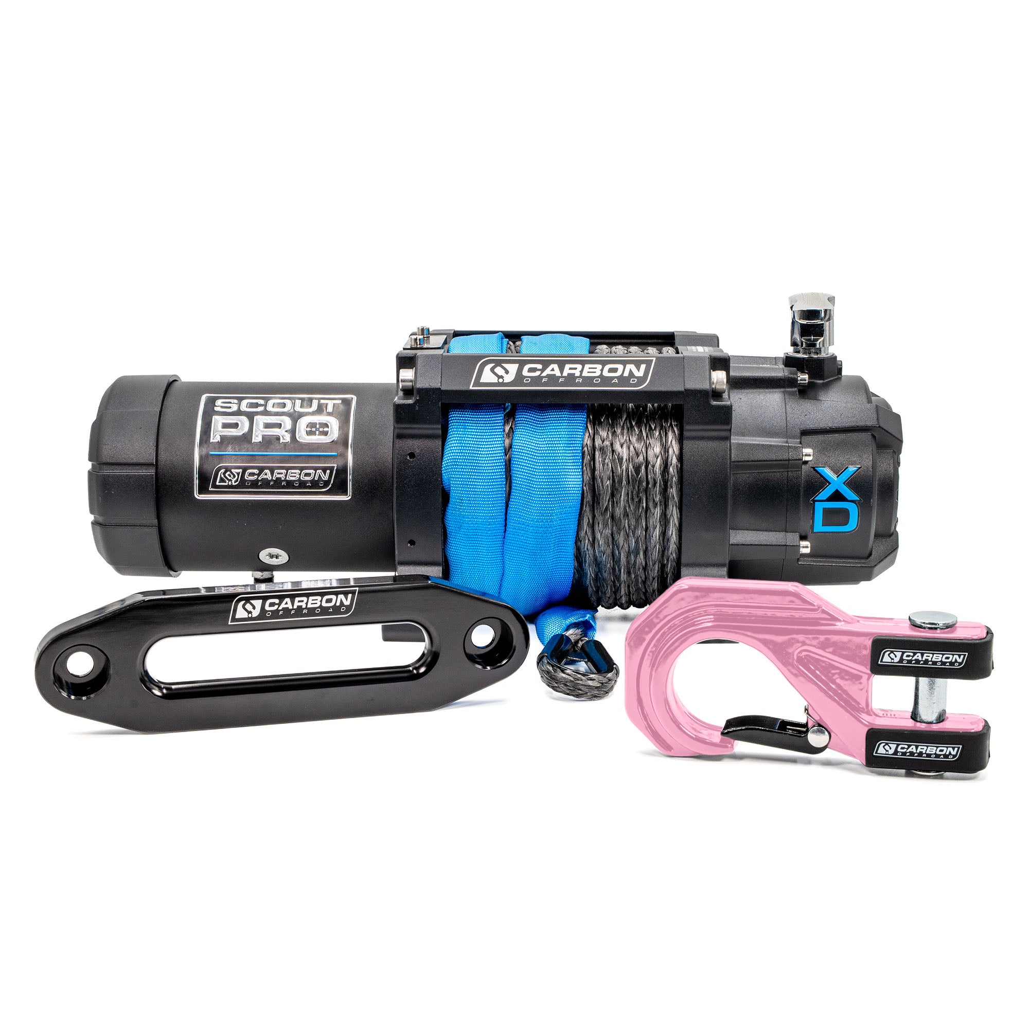Image of Carbon Offroad - RS9-S 9000lb Short Drum Winch
