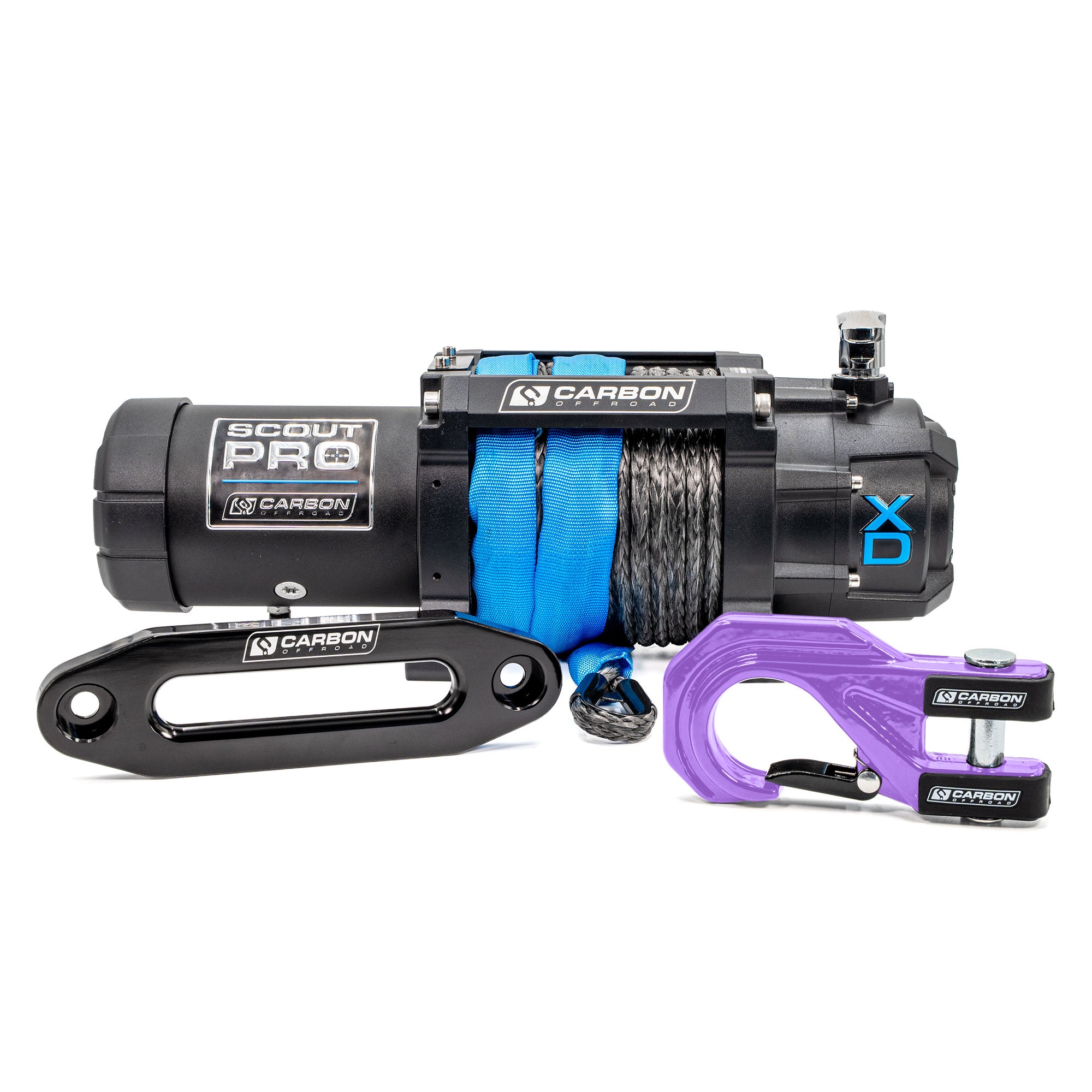 Image of Carbon Offroad - RS9-S 9000lb Short Drum Winch