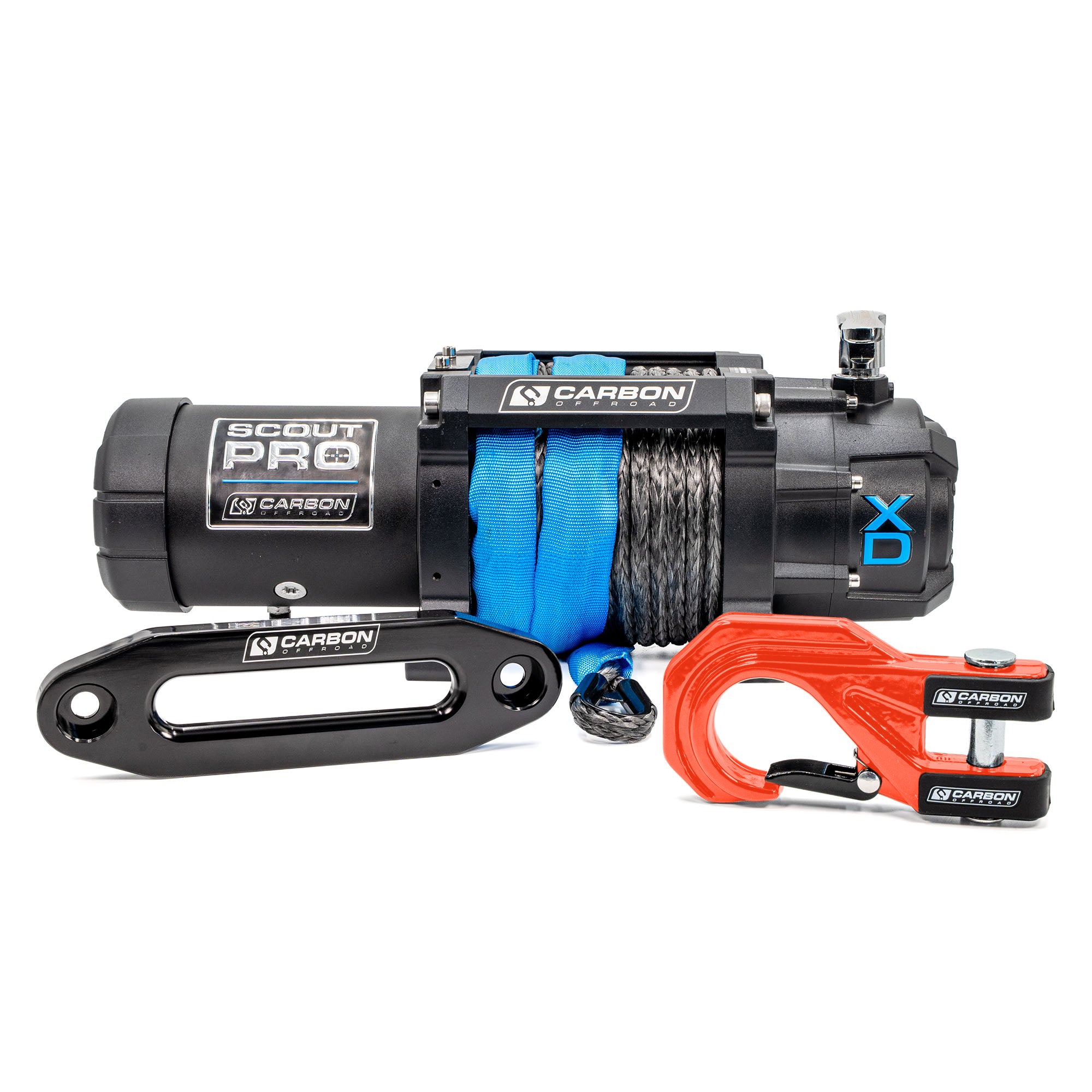 Image of Carbon Offroad - RS9-S 9000lb Short Drum Winch