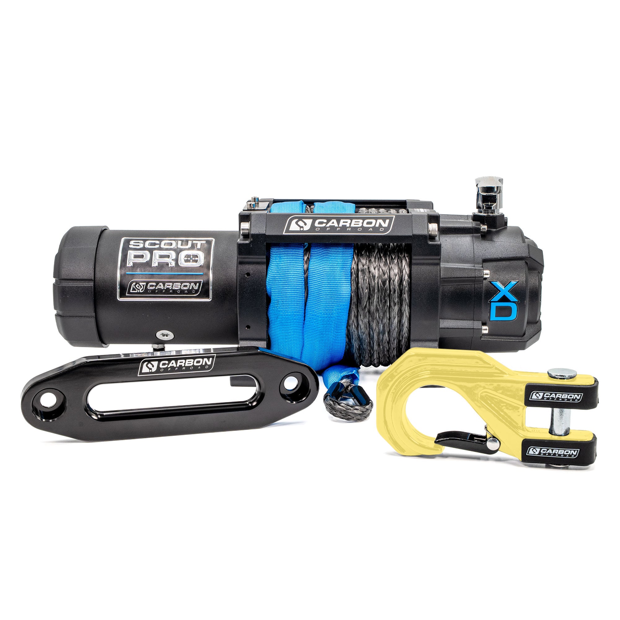 Image of Carbon Offroad - RS9-S 9000lb Short Drum Winch