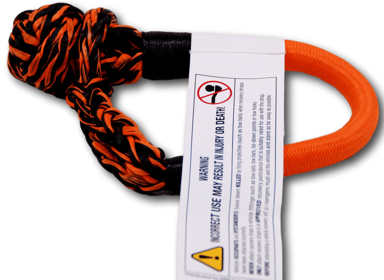 Image of Carbon Offroad Monkey Fist 15T Synthetic Soft Shackle - Carbon Offroad USA