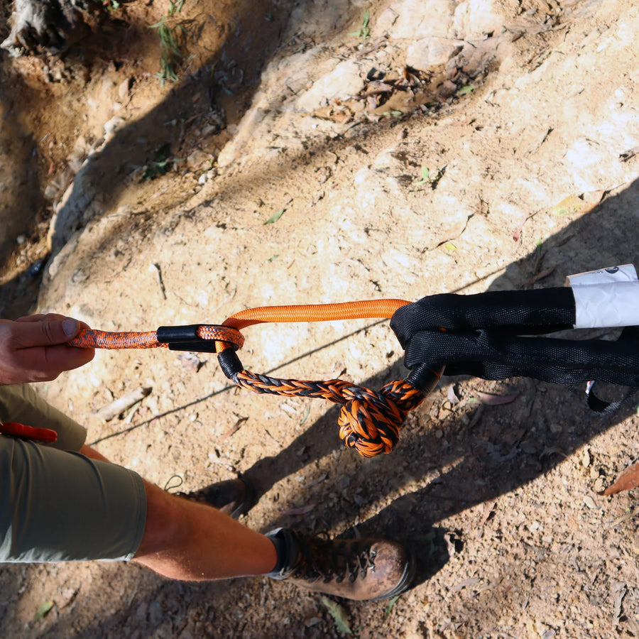 Carbon Offroad Monkey Fist 15T Synthetic Soft Shackle - Carbon Offroad USA