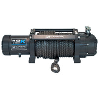 Thumbnail for Carbon 12K - 12000lb Electric Winch With Black Rope