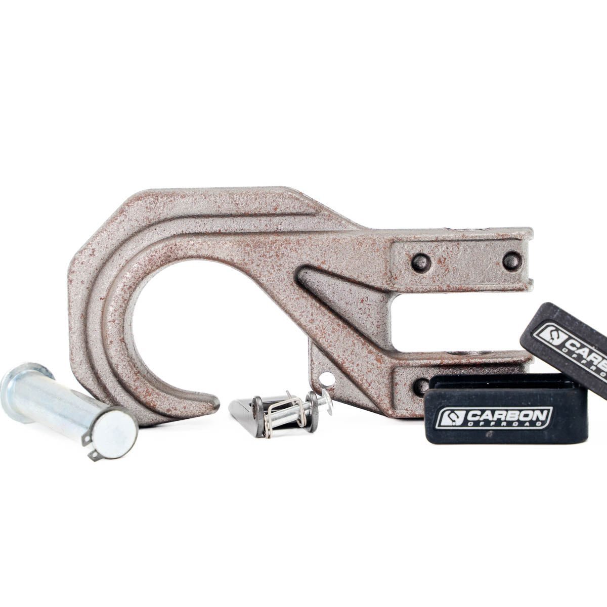 Image of Carbon 12K - 12000lb Winch V3X with MegaPro Hook - Carbon Offroad USA
