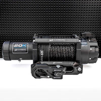 Thumbnail for Carbon Scout Pro - 20000lb Extreme Duty Truck Winch 24V - Carbon Offroad USA