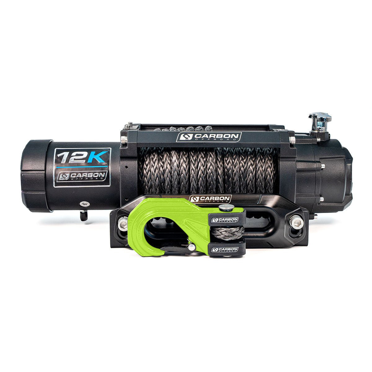Image of Carbon 12K - 12000lb Winch V3X with MegaPro Hook
