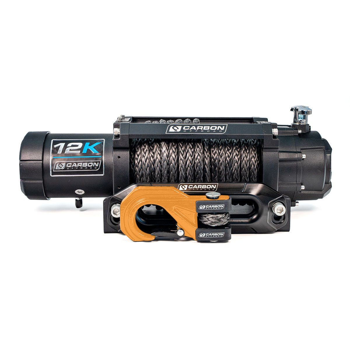 Image of Carbon 12K - 12000lb Winch V3X with MegaPro Hook