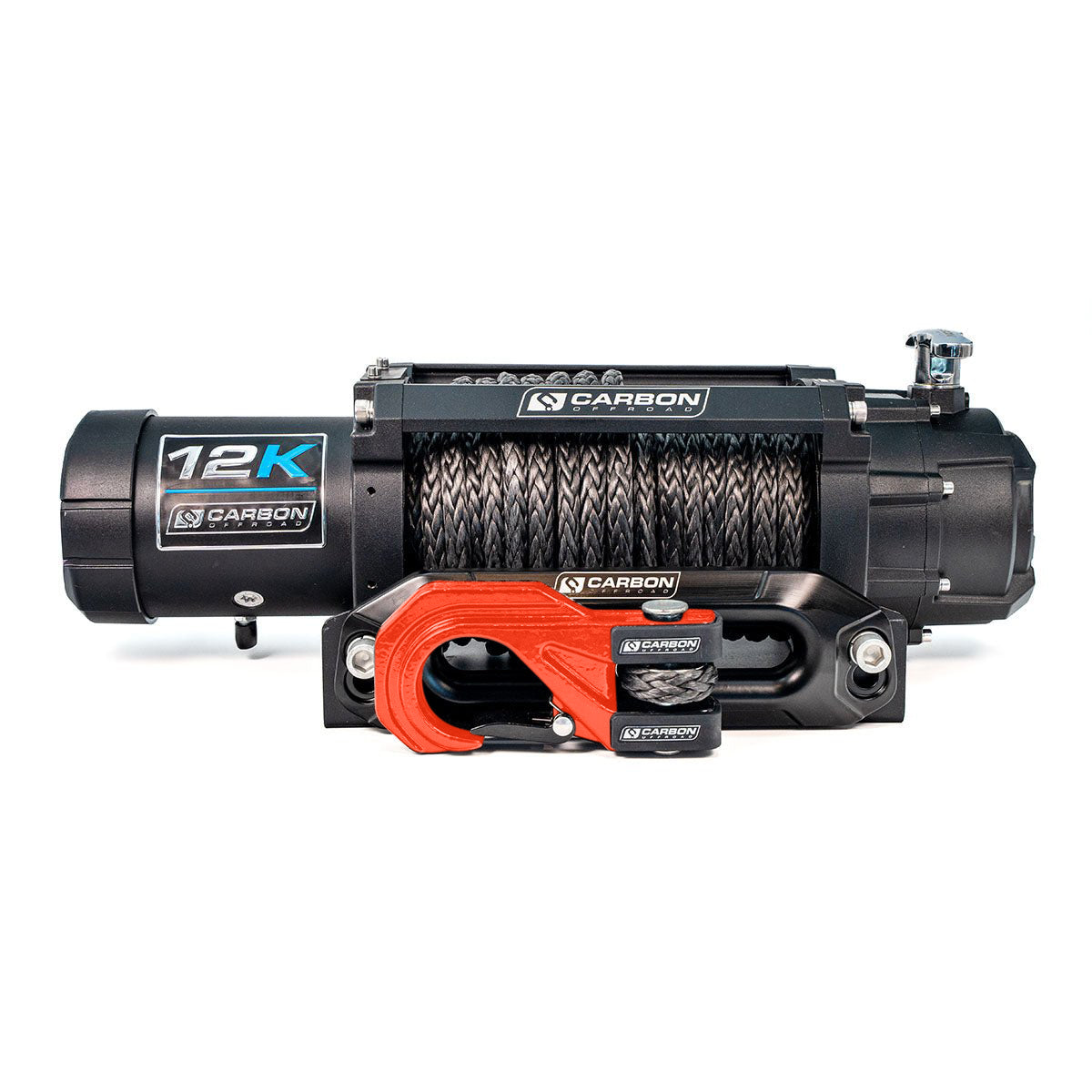 Image of Carbon 12K - 12000lb Winch V3X with MegaPro Hook