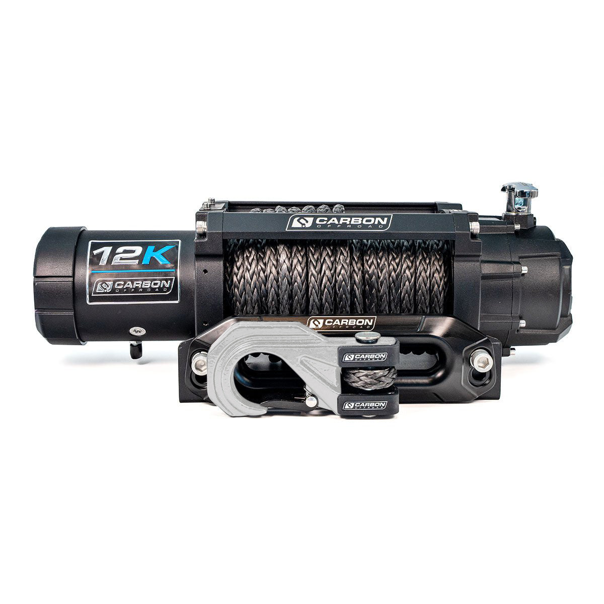 Image of Carbon 12K - 12000lb Winch V3X with MegaPro Hook