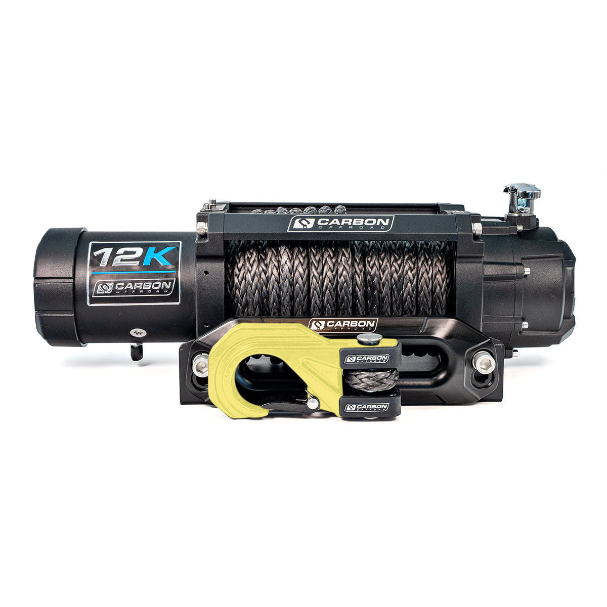 Image of Carbon 12K - 12000lb Winch V3X with MegaPro Hook