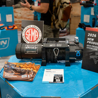 Thumbnail for Carbon Offroad - RS9 - S 9000lb Short Drum Winch - Carbon Offroad USA