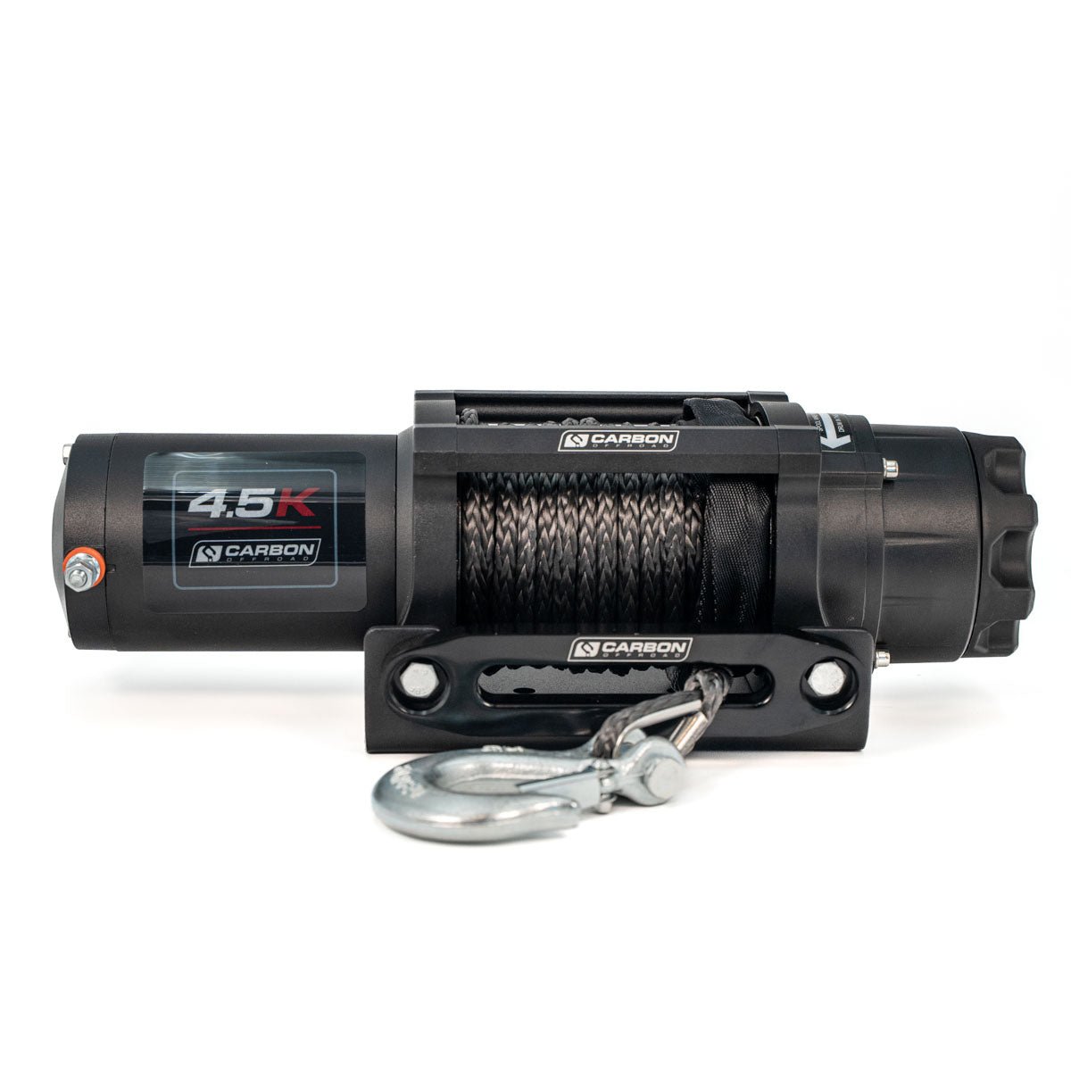 Carbon 4.5k 4500lb ATV/Trailer Winch - Carbon Offroad USA