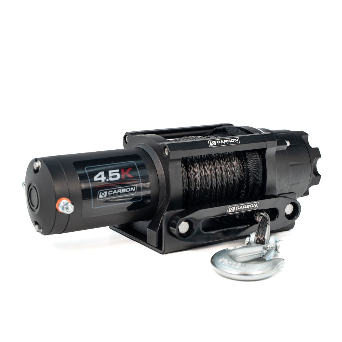 Image of Carbon 4.5k 4500lb ATV/Trailer Winch - Carbon Offroad USA