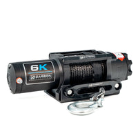 Thumbnail for Carbon Offroad 6000lb ATV/Small 4X4 Winch - Carbon Offroad USA