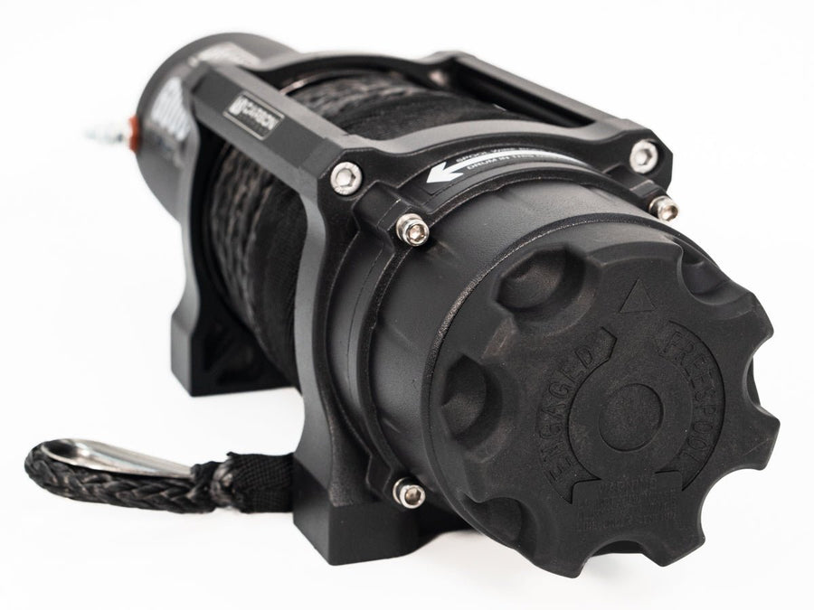 Carbon Offroad Long Drum 6000lb ATV/Small 4X4 Winch - Carbon Offroad USA