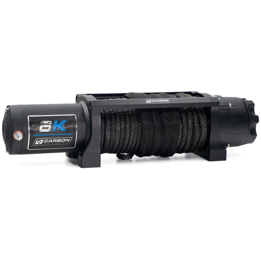 Carbon Offroad Long Drum 6000lb ATV/Small 4X4 Winch