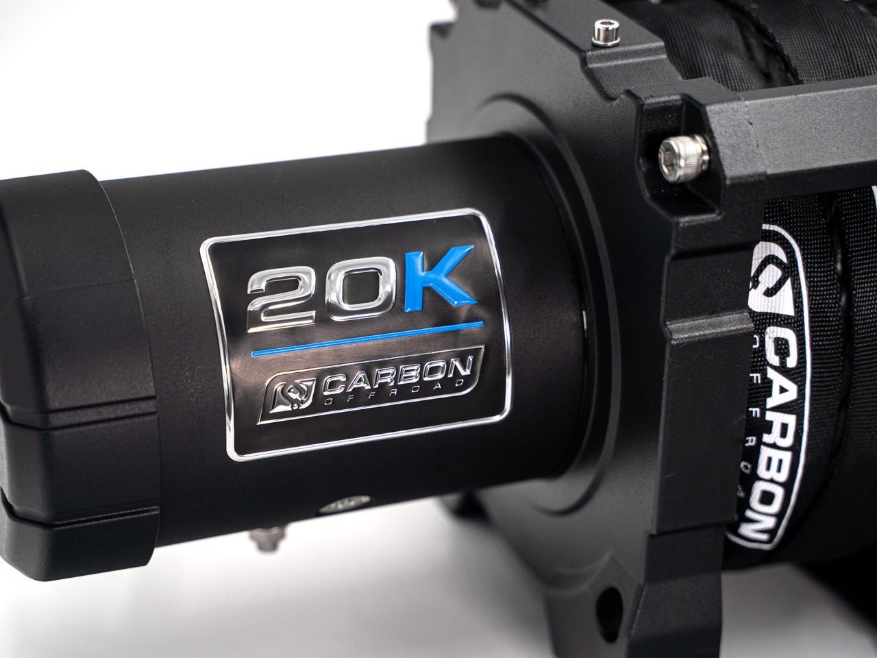 Carbon Scout Pro - 20000lb Extreme Duty Truck Winch 24V - Carbon Offroad USA
