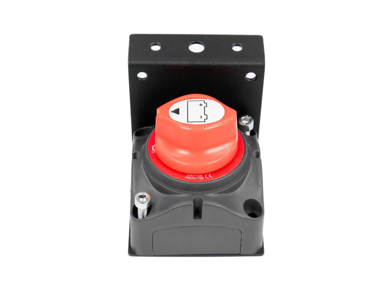 Mounting Bracket for Battery Isolator Switch - Stainless - Carbon Offroad USA