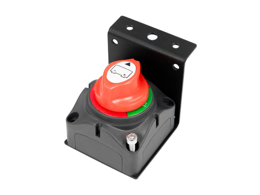 Mounting Bracket for Battery Isolator Switch - Stainless - Carbon Offroad USA