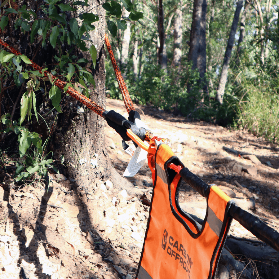 Carbon Offroad Monkey Fist 15T Synthetic Soft Shackle - Carbon Offroad USA