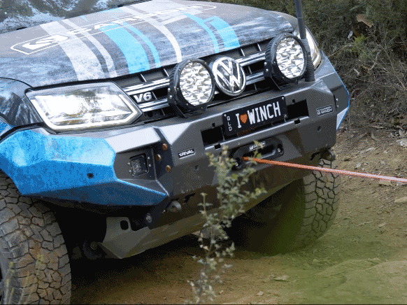 Image of Carbon Offroad Monkey Fist 10T Recovery Ring