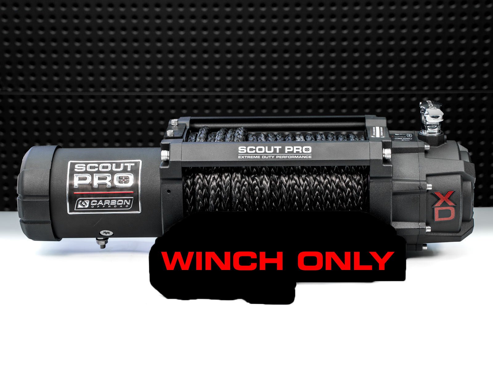 Image of Carbon Scout Pro - 15000lb Winch V3 - WINCH ONLY - Carbon Offroad USA