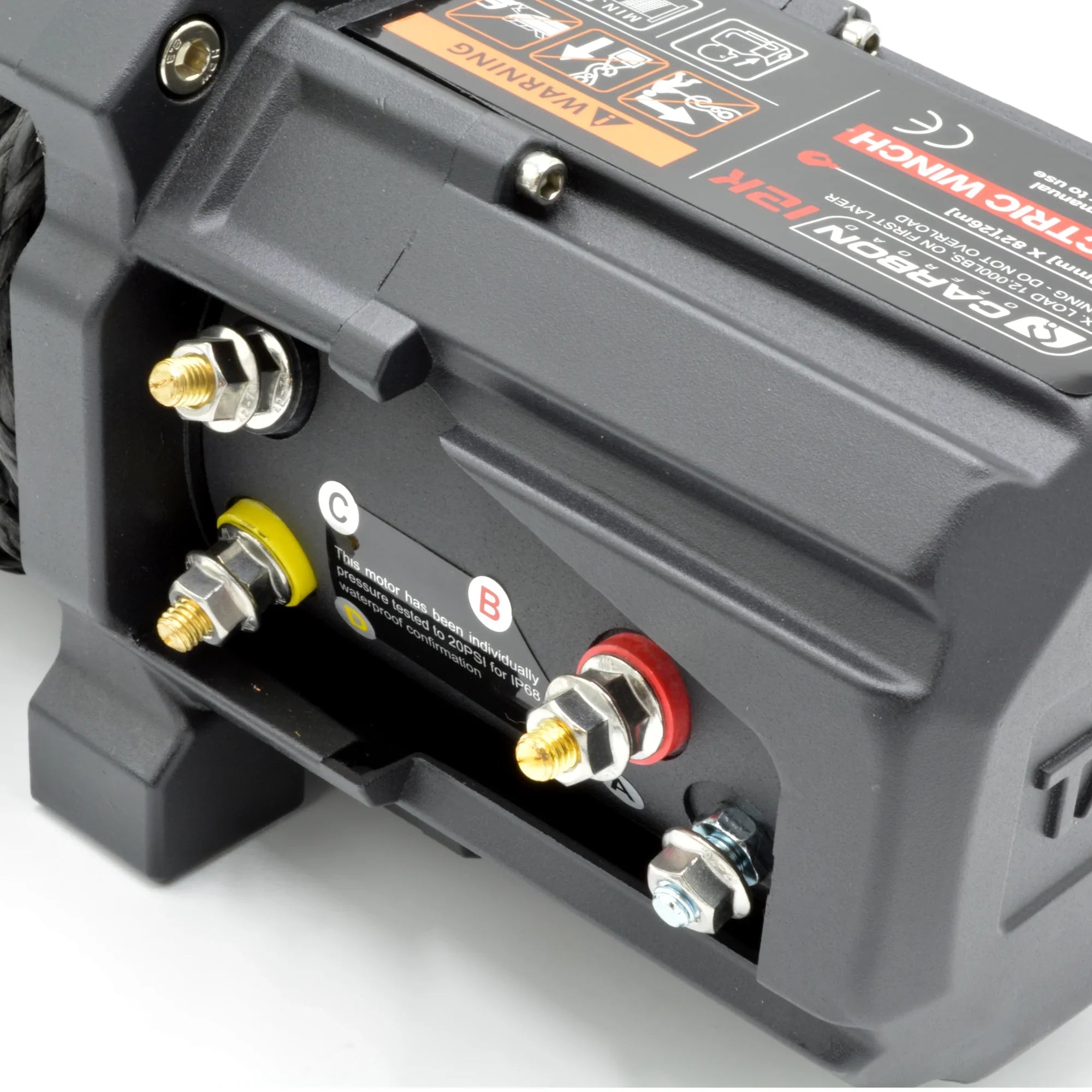 Image of Carbon TANK - 15000lb Winch 12V