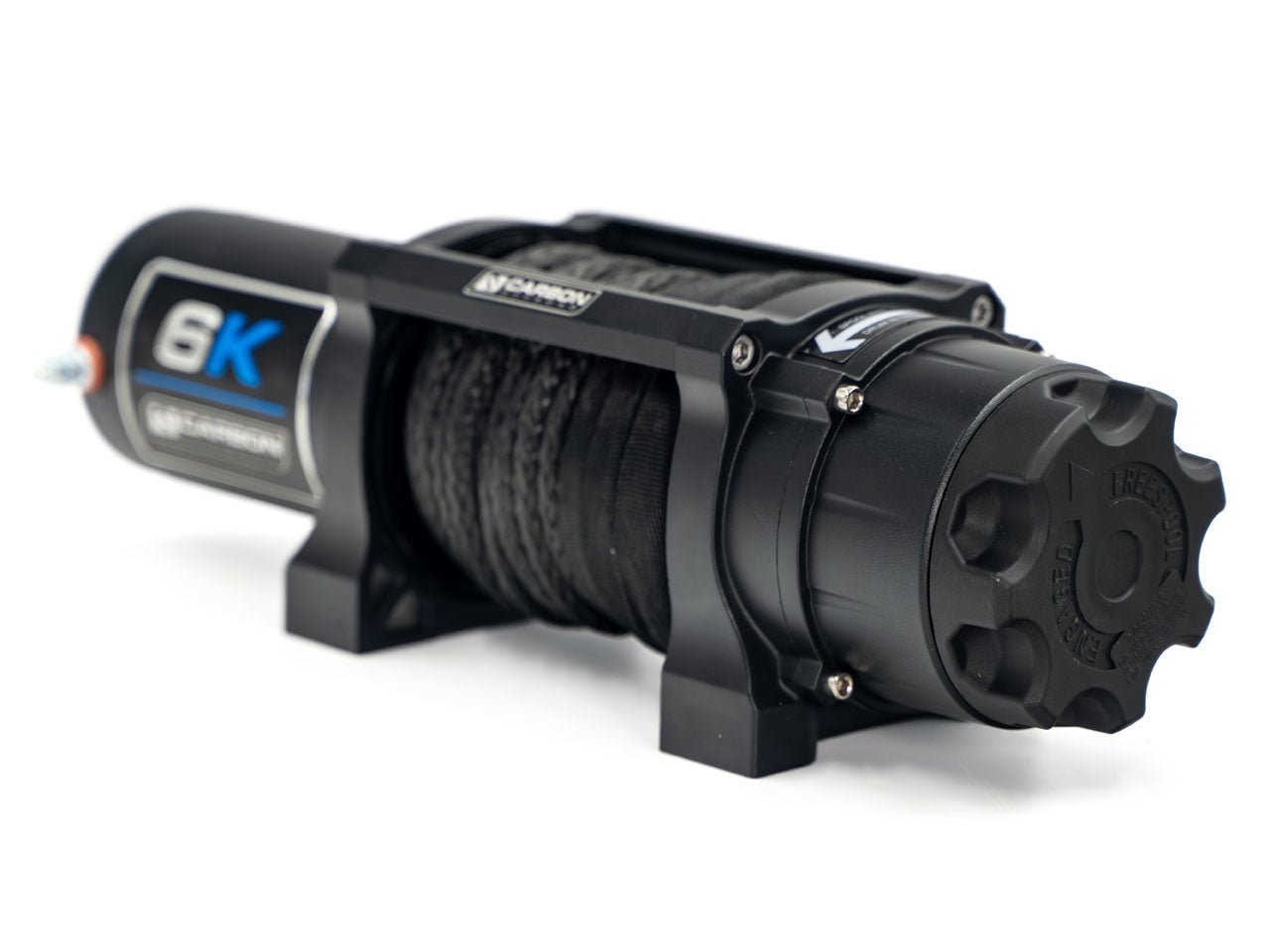 Carbon Offroad 6000lb ATV/Small 4X4 Winch - Carbon Offroad USA