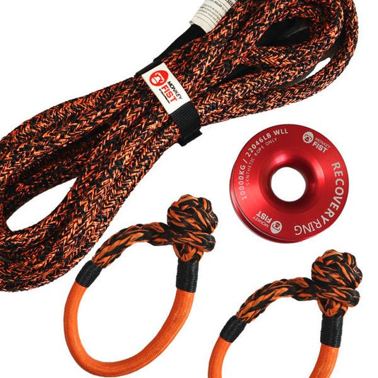 Novoleen® forestry and off-road rope shackle